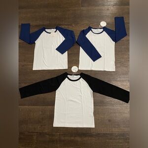 NWT  Bundle T-Shirts Long Sleeve Size 4-5 Boys. Lot of 3